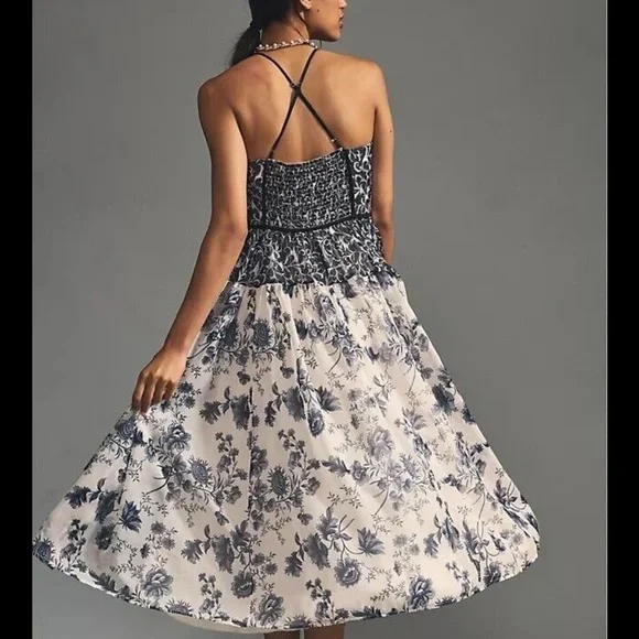 *By Anthropologie V-Neck Halter Dress - Picture 2 of 5